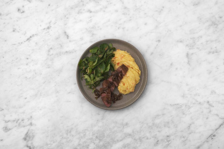 Finir la sauce et faire la purée