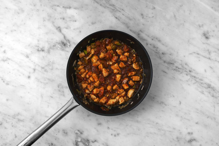 Embrasement dans le wok