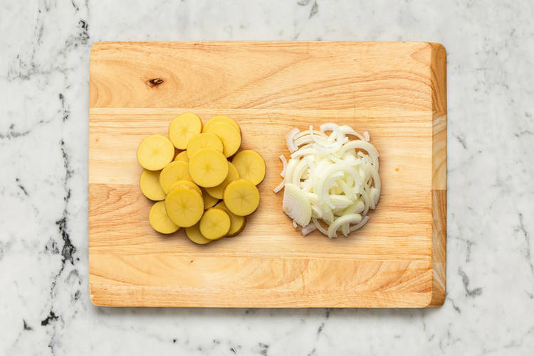 Chauffer le canard et commencer la préparation