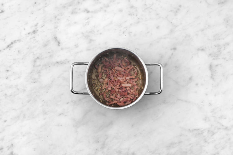 Bacon anbraten