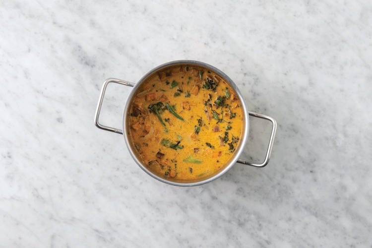Finish the soup