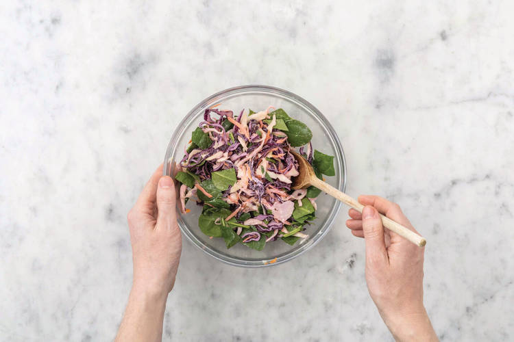 Prep the slaw