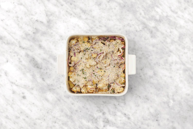 Bake the creamy sage gratin