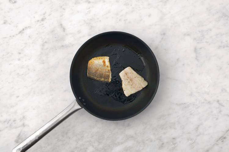 Cook the barramundi
