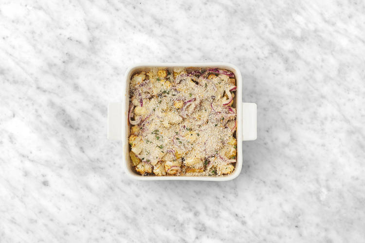 Bake the creamy sage gratin