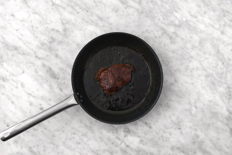 Cook the tofu