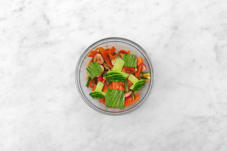 Förbered grönsaker