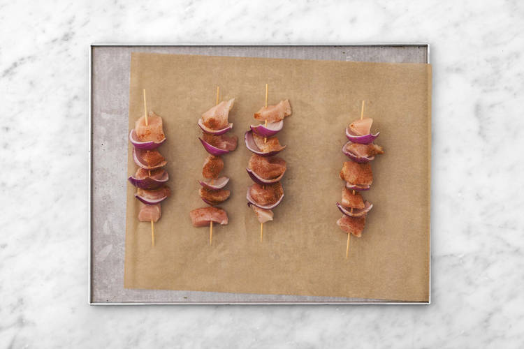 Skewer the Chicken