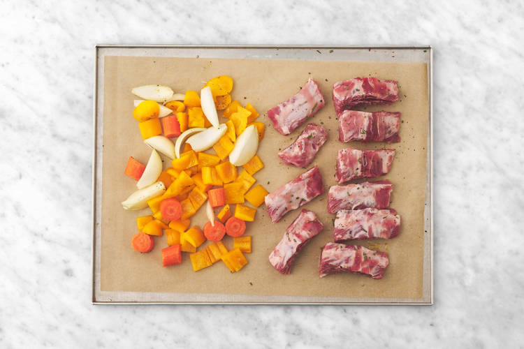 Infornare le costine