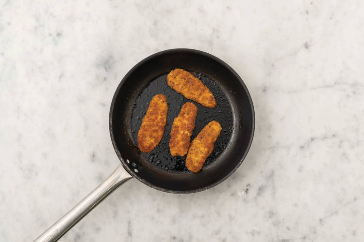 Cook the chick'n & haloumi