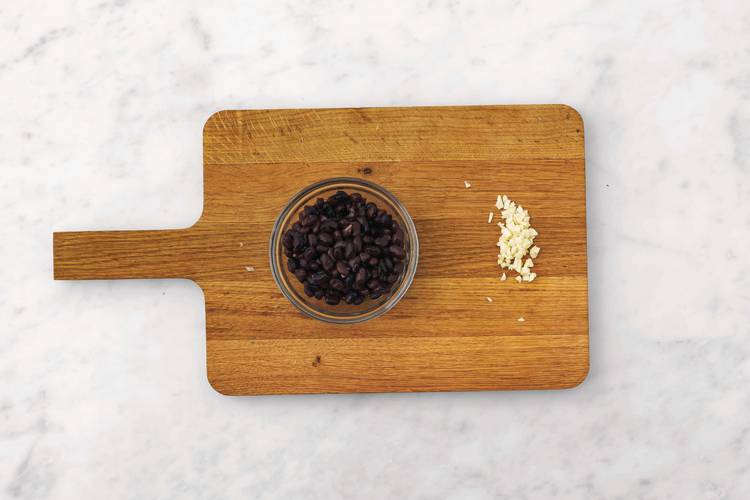 Get prepped & cook the beans 