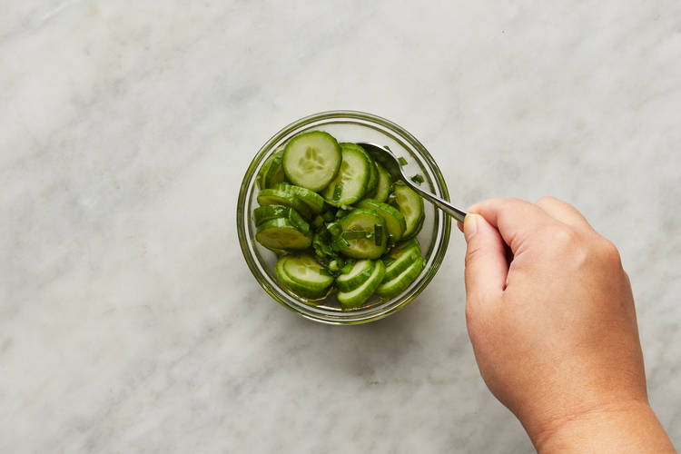 Make Cucumber Salad