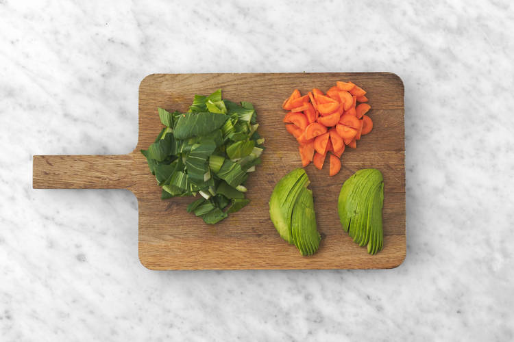 Förbered grönsaker