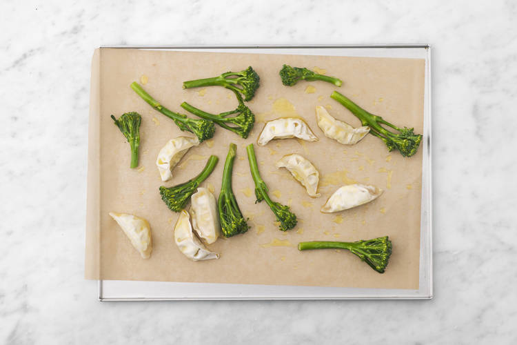Roast the Veg and Gyozas