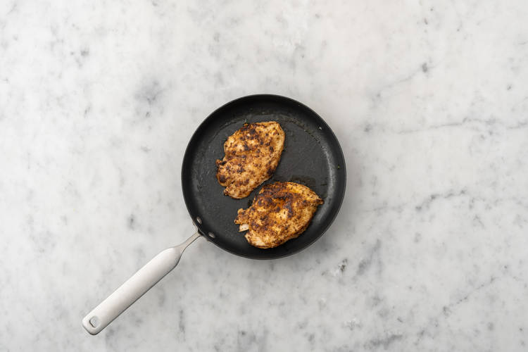 Fry your Cajun Chicken