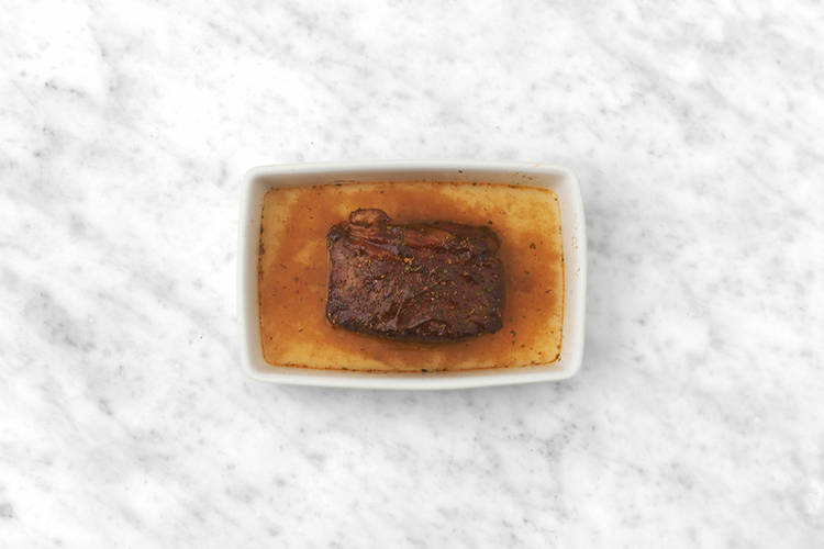 Roast the beef brisket