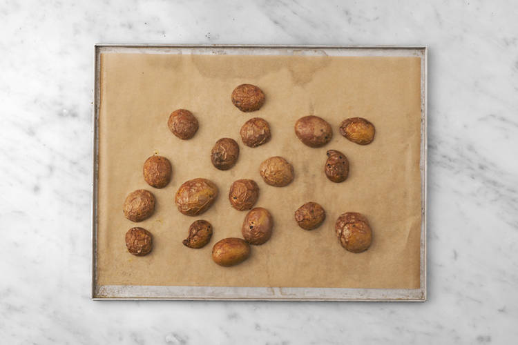 Roast the potatoes