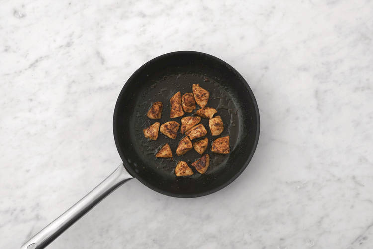 Cook the chicken