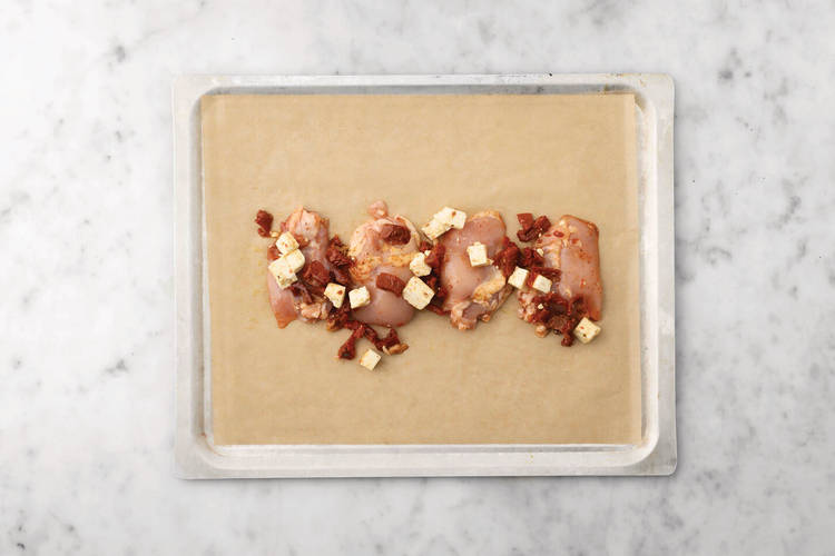 Bake the chicken