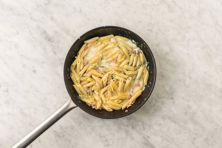 Finish the pasta