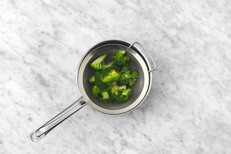 Cook the veggies