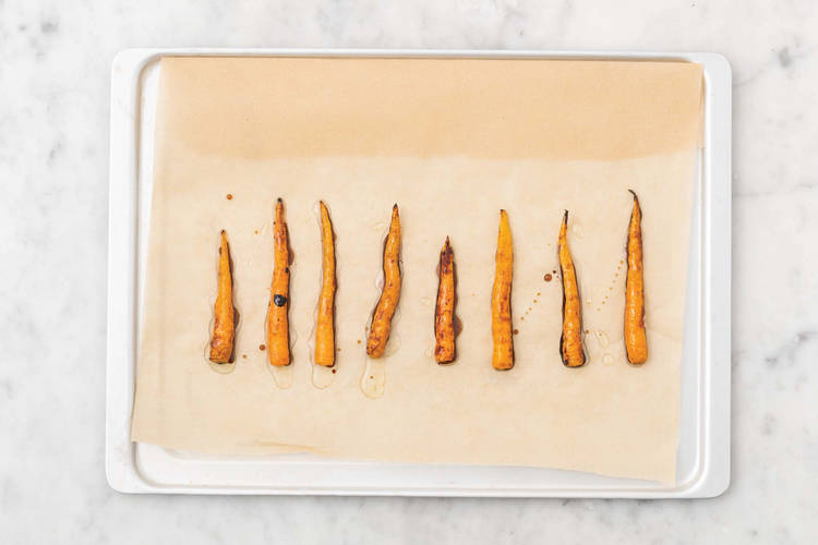 Roast the Dutch carrots 