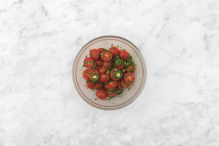 Preparare il pico de gallo
