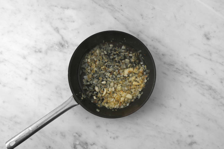 Cook the haloumi & start the dhal