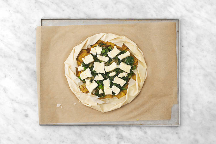 Assemble the galette