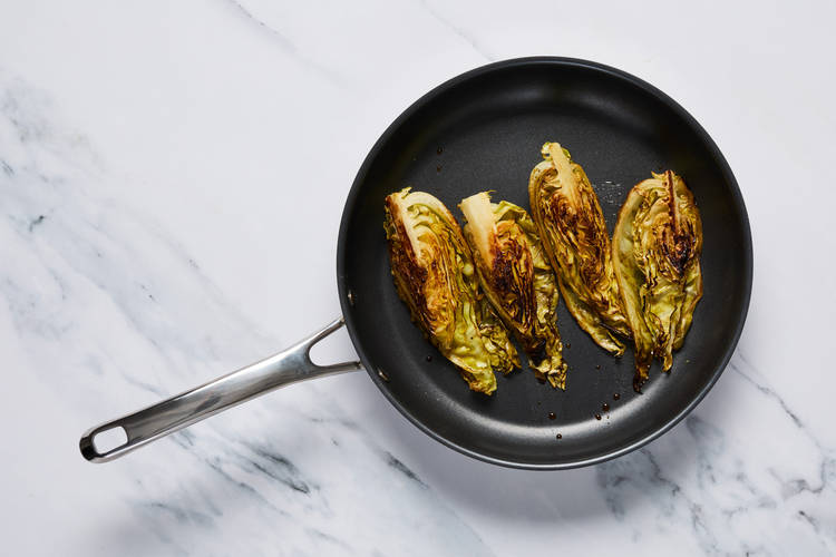 SEAR & BRAISE CABBAGE