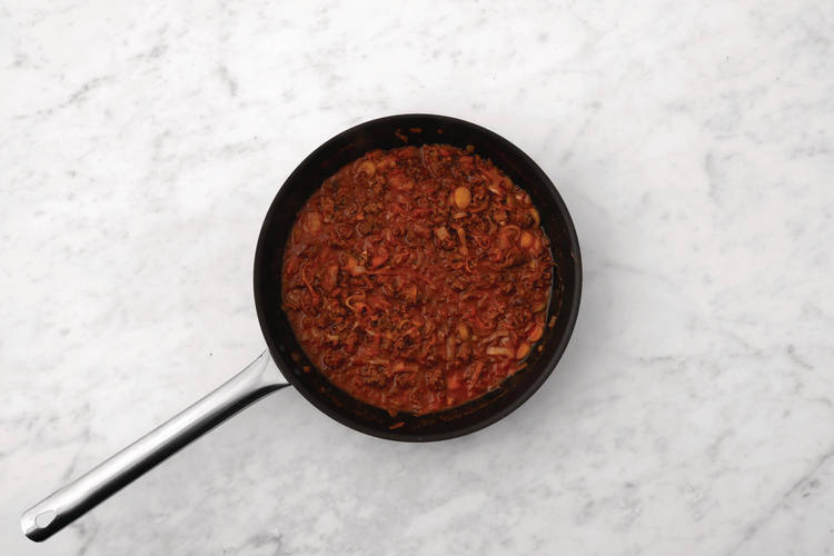 Cook the filling