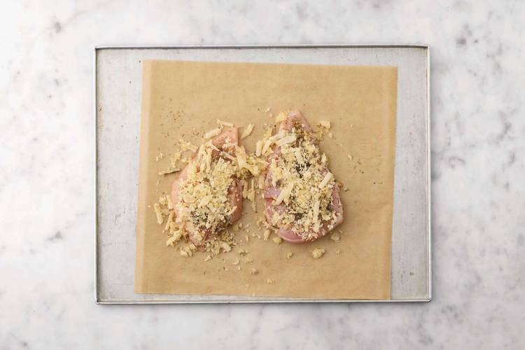 Bake the chicken