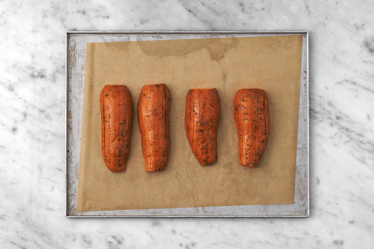 Bake the kumara
