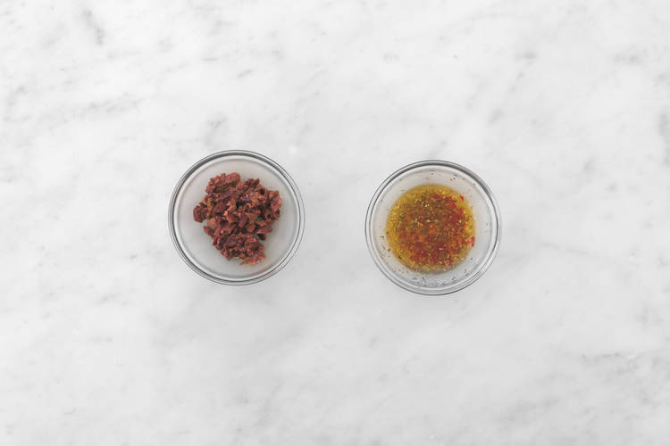 Preparare l'olio aromatico