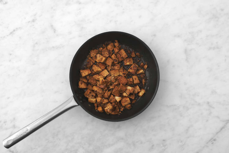Cuocere il tofu