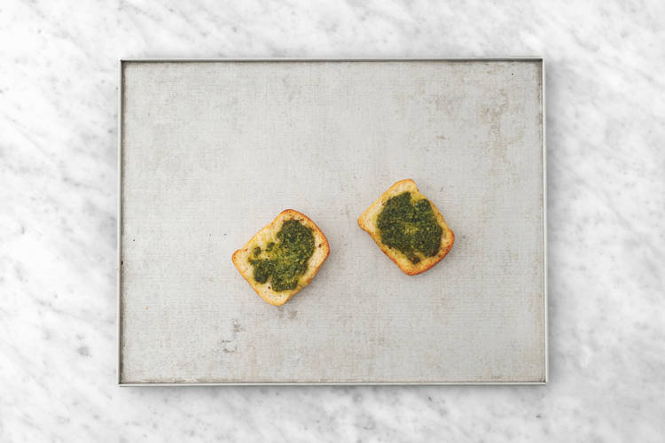 Make your Garlic Ciabatta