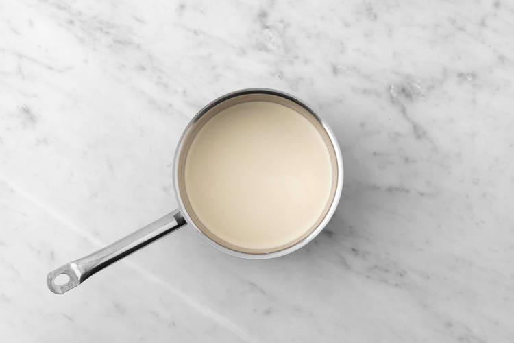 Make the White Chocolate Ganache