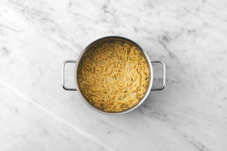 Cook orzo