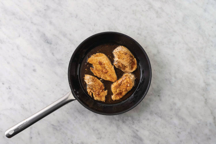 Cook chicken