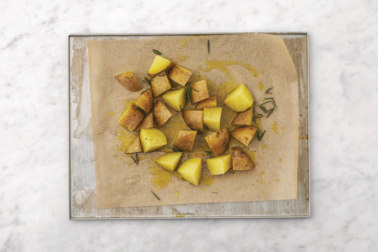 Roast the potatoes