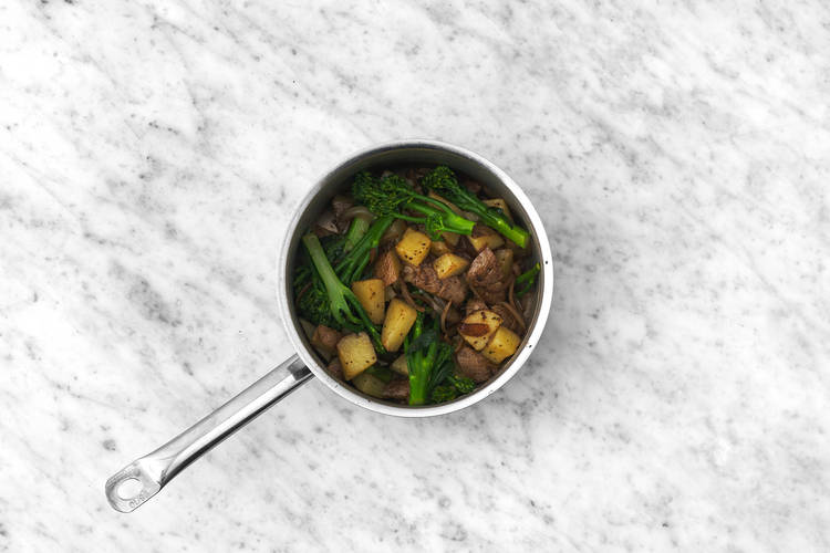 Finish the veggies