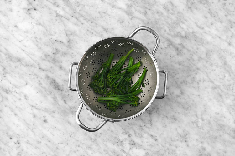Cook the veggies