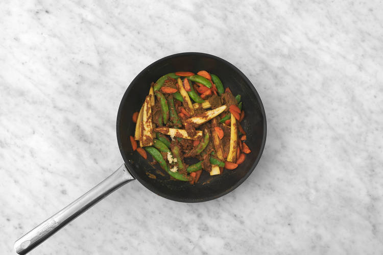 Add the Veg 