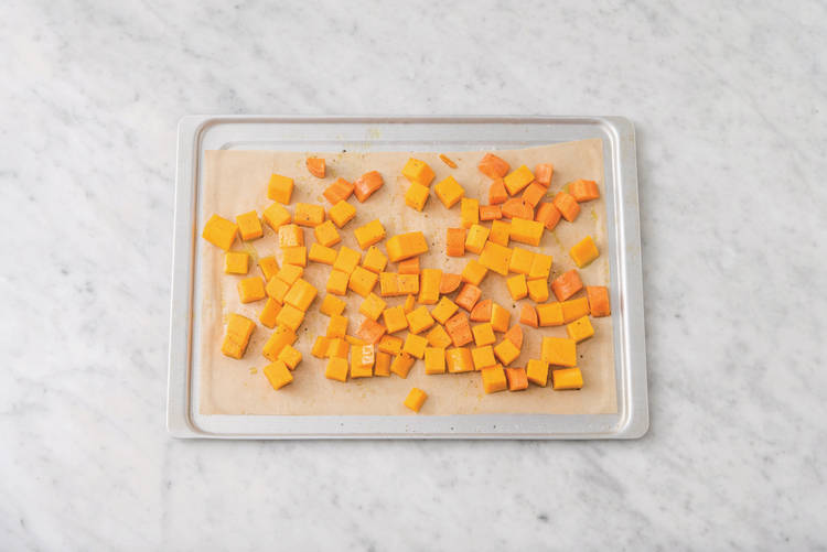 Roast the pumpkin