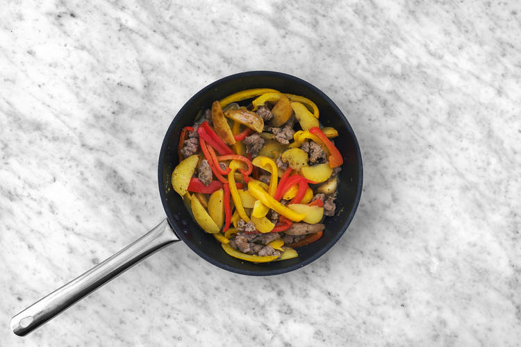 Aggiungere le verdure