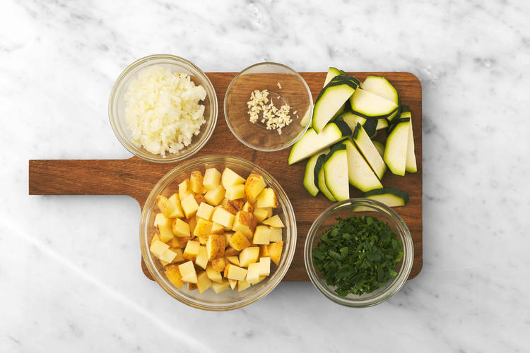 Légumes à la chaîne