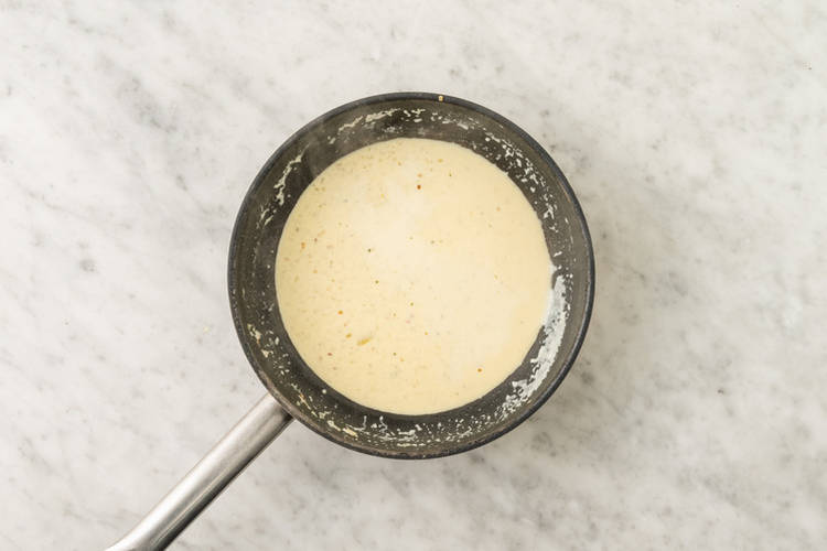 Make your Creamy Sauce