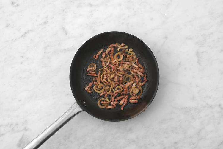 Prep and make bacon jam