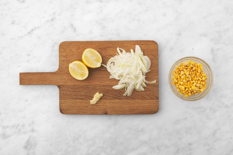 Förbered grönsaker