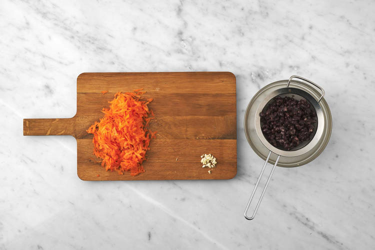 Forbered grønnsaker